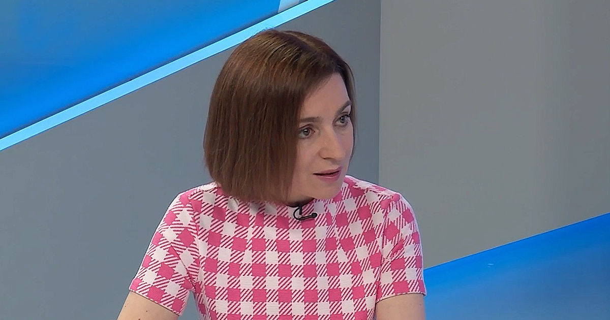 Президент Республики Молдова Майя Санду.