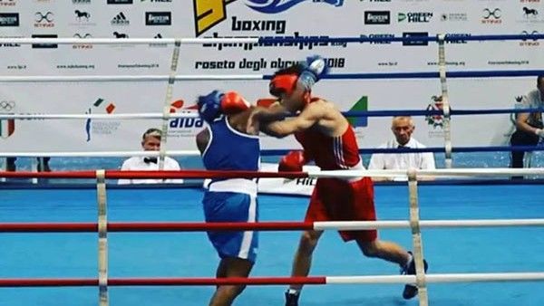 Константин Урсу победил боксеров из Нидерландов, Италии и Франции. Фото: olympic.md.
