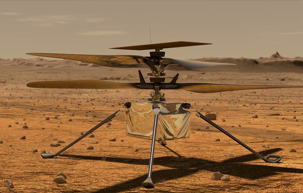 Вертолет нового марсохода NASA назвали "Находчивость".