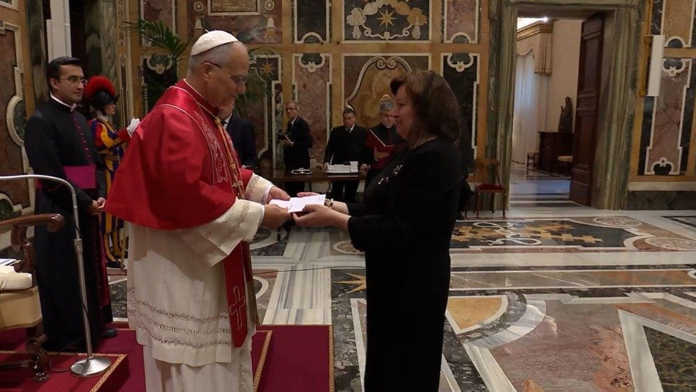 Ambasadoarea Gabriela Moraru a prezentat scrisorile de acreditare Papei Leon al XIV-lea.