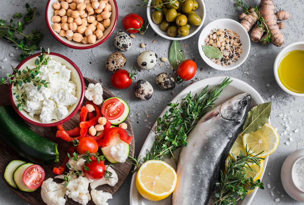 Studiu: Dieta mediteraneană reduce riscul de accident vascular cerebral cu 25%.