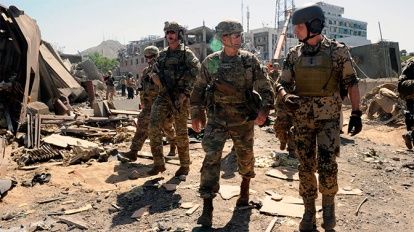 Солдаты США в Афганистане.
