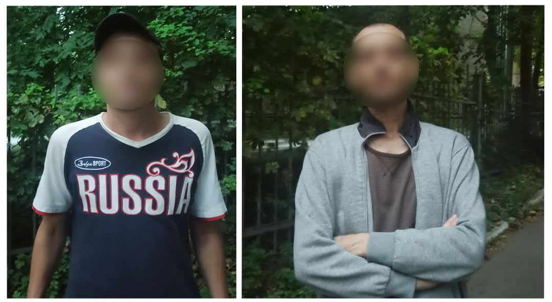 В столице задержаны двое мужчин, которые выбросили наркотики.