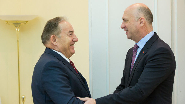 Pavel Filip vrea sporirea volumului de investiţii turceşti în Republica Moldova. Foto: gov.md