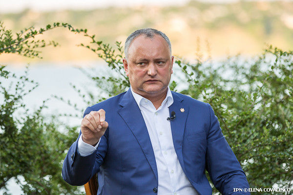 Президент Республики Молдова Игорь Додон.