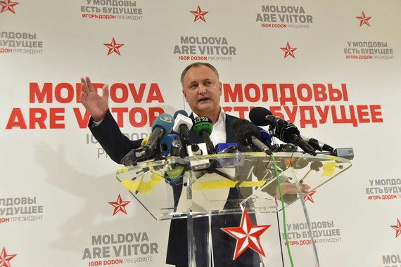 Лидер ПСРМ Игорь Додон.