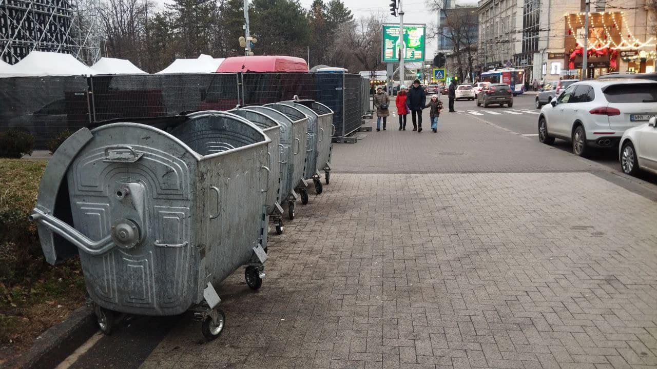 80 de metri cubi de deșeuri, acumulate pe 31 decembrie și 1 ianuarie în PMAN.
