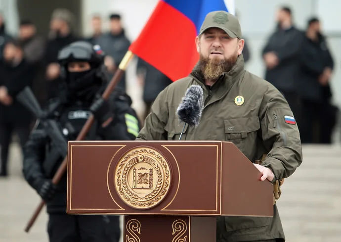 Глава Чечни Рамзан Кадыров.