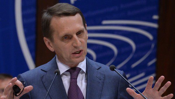 Председатель Госдумы РФ Сергей Нарышкин. Фото: ria.ru