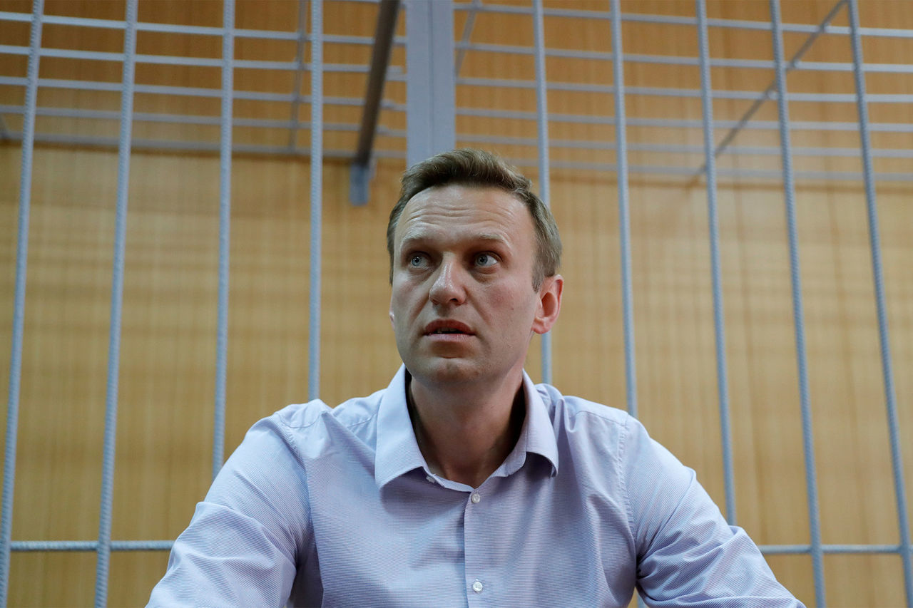 Политик Алексей Навальный.