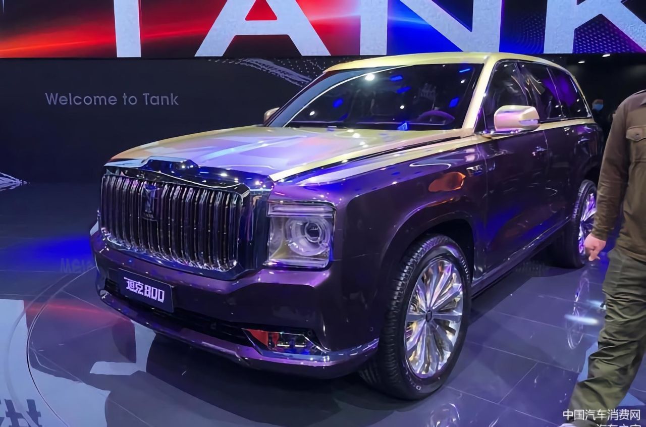 Great Wall представила внедорожник Tank 800 с дизайном как у Mercedes-Maybach GLS.