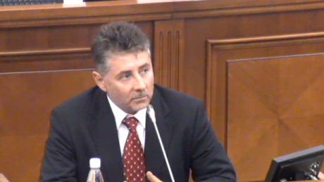 Vladimir Munteanu, numit în funcția de prim-viceguvernator al Băncii Naționale a Moldovei. Foto: captura video