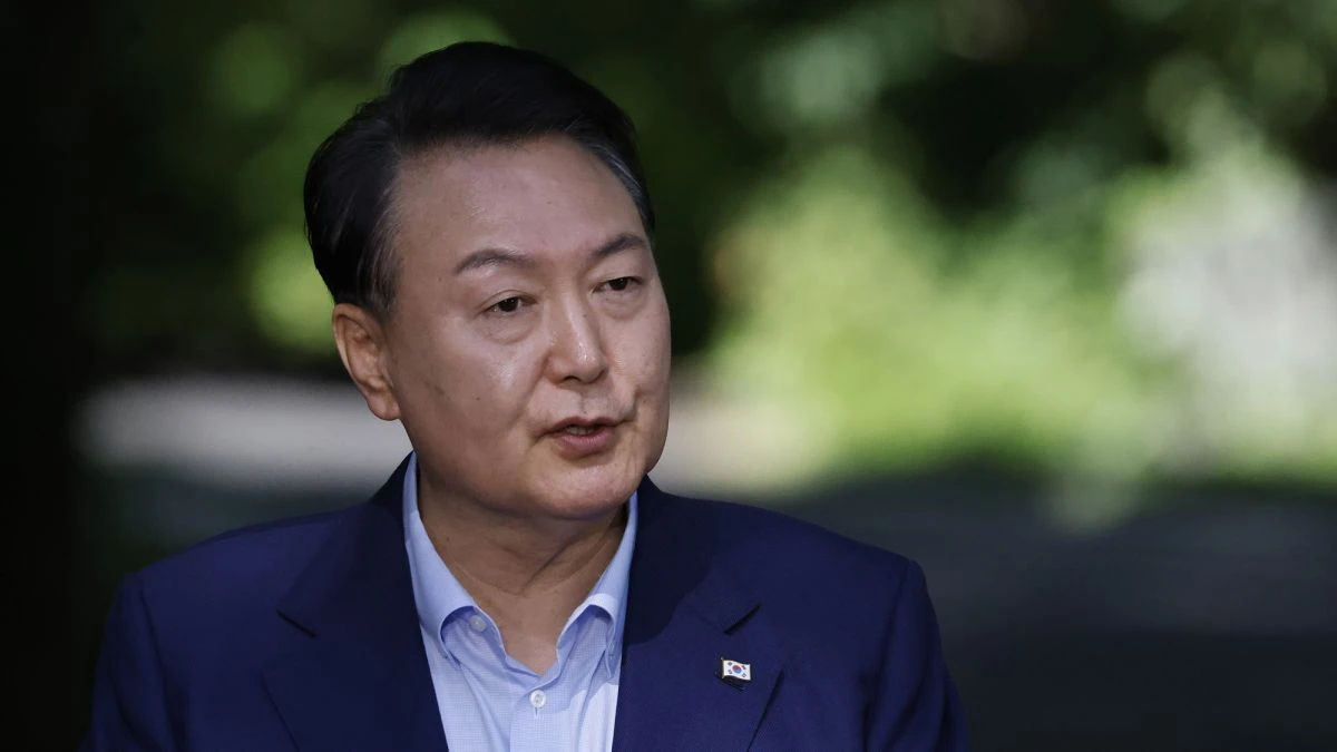 Președintele Coreei de Sud, Yoon Seok-youl.