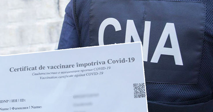 Фальшивые сертификаты о вакцинации: подозреваемый арестован на 20 суток.  Коллаж: Point.md