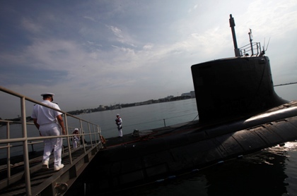 Американская подлодка класса «Вирджиния». Фото: Edgar Su / Reuters