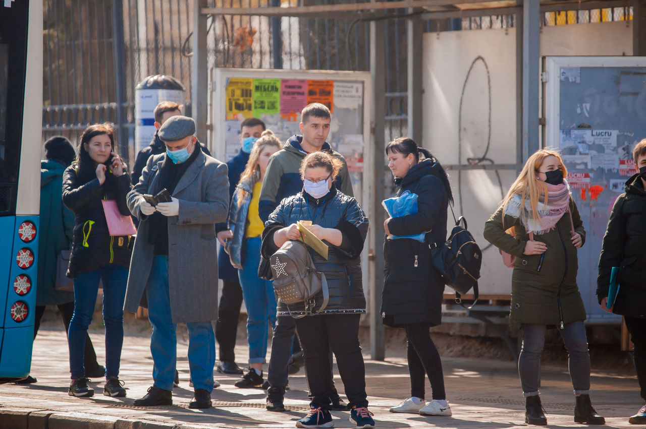 В Кишиневе преобладает омикрон-штамм коронавируса.