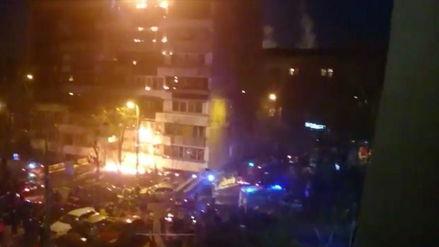 Взрыв произошел вдали от источника бытового газа.