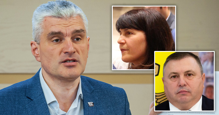 Слусарь опубликовал уведомление СИБ об имуществе Мустяцэ. Коллаж: Point.md