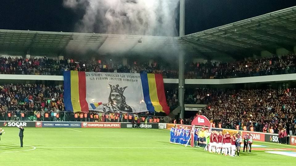Moldova, sancţionată de UEFA pentru comportamentul fanilor la meciul cu Rusia. Foto: jurnal.md