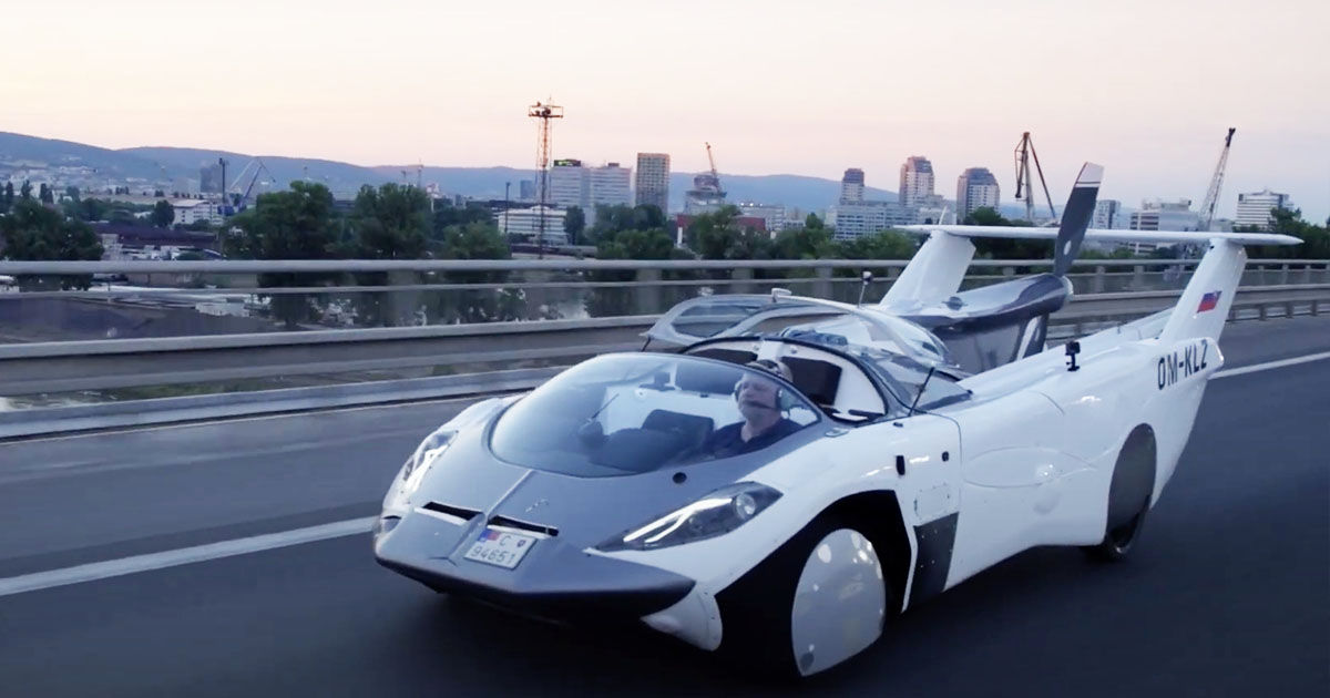Летающий автомобиль AirCar за $1 млн появится на рынке уже в 2026 году.