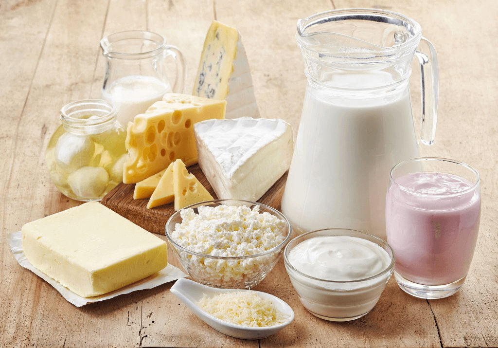 Украина экспортирует молочные продукты только в Молдову и в небольших количествах.
