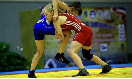 Эмилия Будяну завоевала золотую медаль на чемпионате мира по борьбе в Софии.