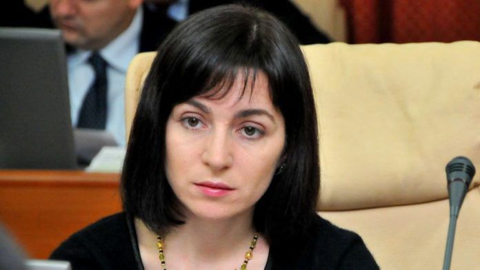 Maia Sandu, candidatul PAS la funcția de președinte.