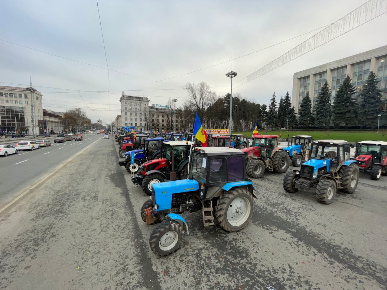 Во вторник фермеры вернутся на центральную площадь Кишинева.