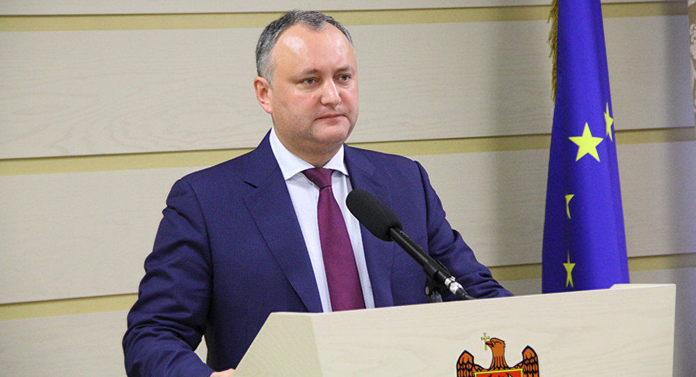 Президент РМ Игорь Додон.