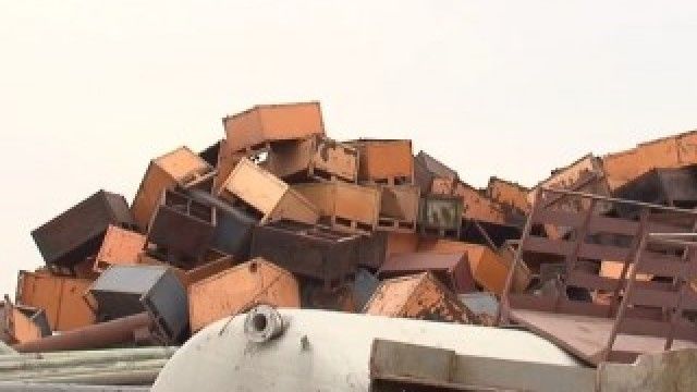 Un bărbat a vândut fierul pe care tot el l-a furat. Foto: canal3.md