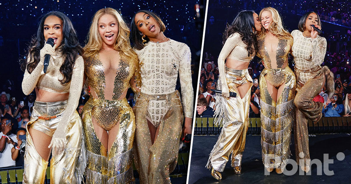 Группа Destiny’s Child впервые за семь лет воссоединилась на концерте Бейонсе.