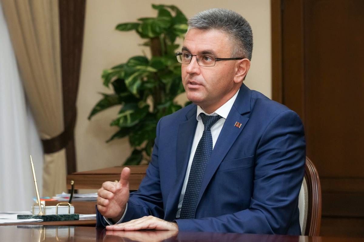 Приднестровский лидер Вадим Красносельский. 