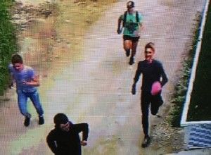 На улице Пажурий в секторе Рышкановка группа подростков принялась забрасывать камнями дом с участком. 