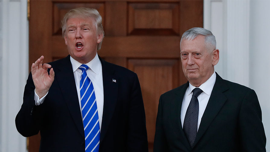 Трамп не собирается отправлять в отставку главу Пентагона.