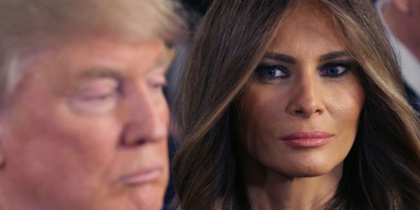 Melania Trump nu a putut ajunge la Summitul G20, din cauza protestelor. Foto: huffingtonpost.ca