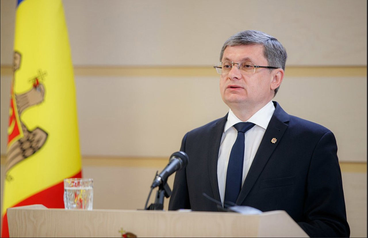 Председатель парламента Игорь Гросу.