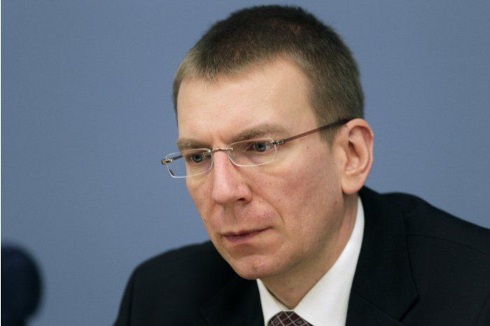 Министр иностранных дел Латвийской Республики Эдгарс Ринкевичс.