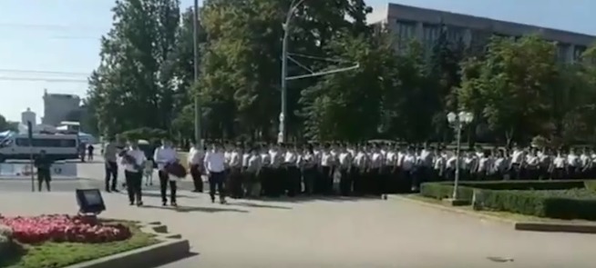 Пограничная полиция отмечает 26 лет со дня создания.