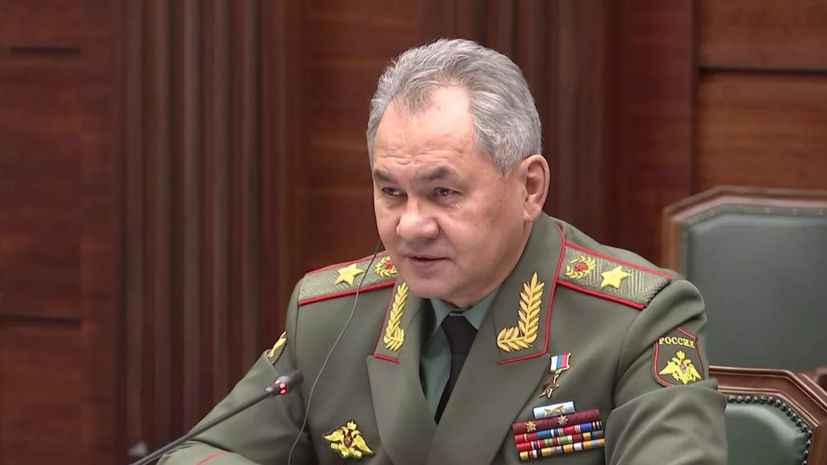 Министр обороны России Сергей Шойгу.