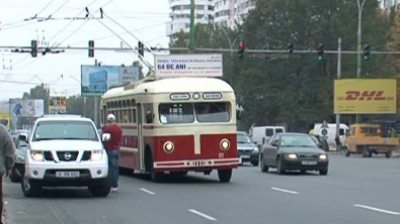 Троллейбус долгие годы простоял в первом троллейбусном парке Кишинева. Фото: publika.md
