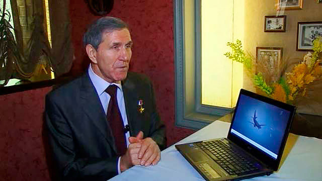 Летчик-испытатель Анатолий Кнышов. Фото: 1tv.ru