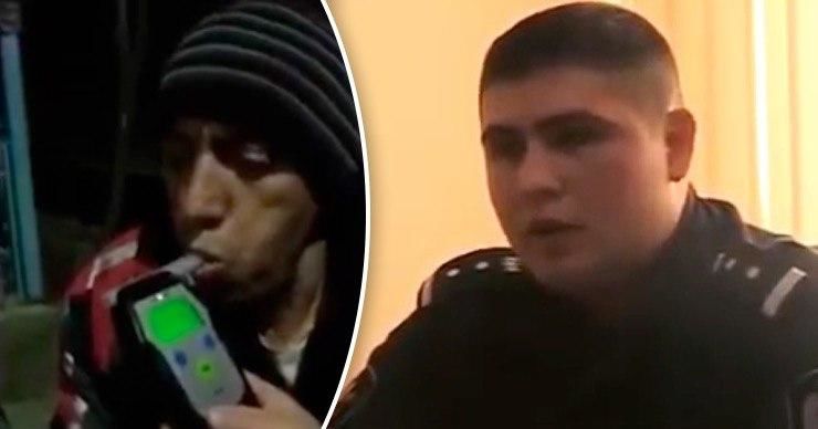 Полицейский, оштрафовавший пьяного велосипедиста, выступил с объяснениями. Коллаж: Point.md