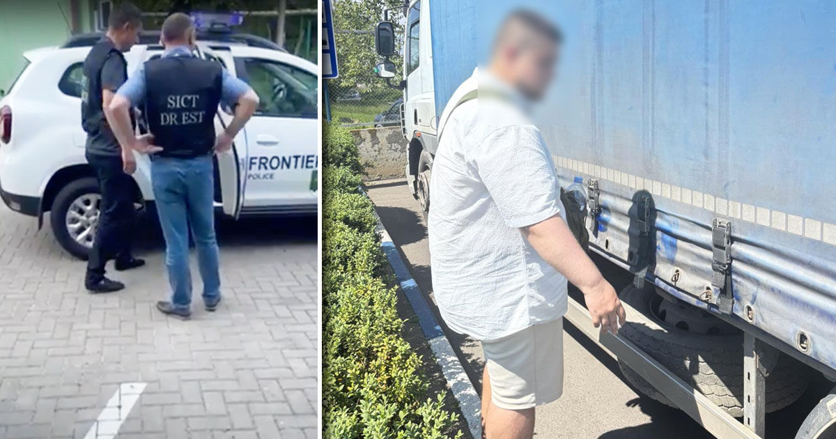 Un nou caz de migrație ilegală: Un ucrainean a plătit 2.000 de dolari.