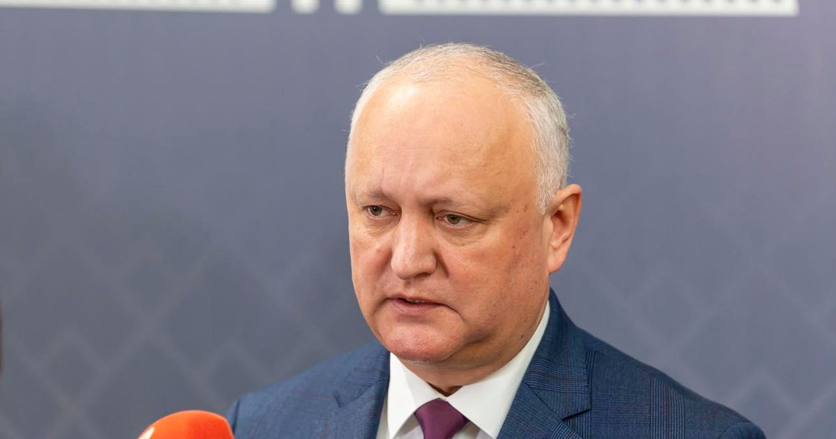 Dodon cere convocarea Consiliului de Securitate: Dacă Sandu nu știe cu cine să discute la Moscova, eu știu.