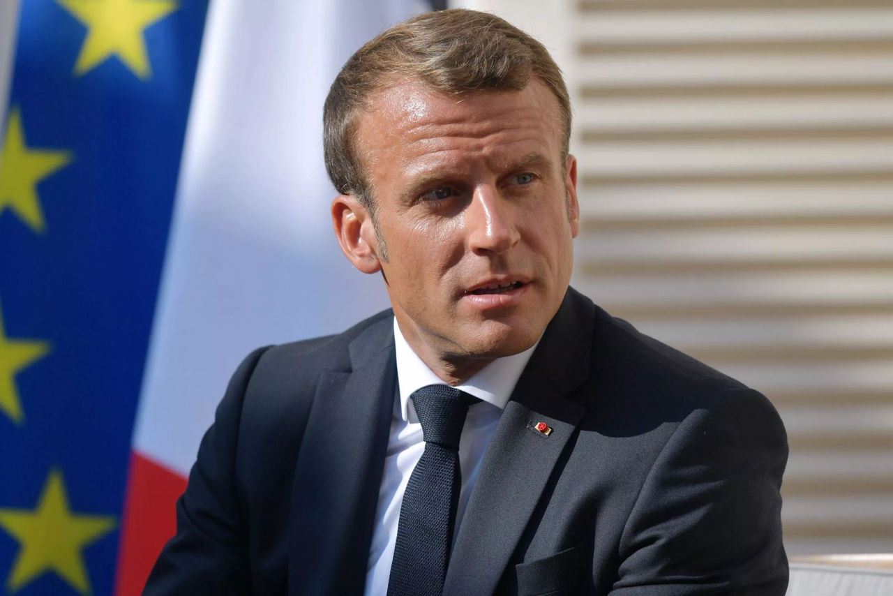 Президент Франции Эмманюэль Макрон.
