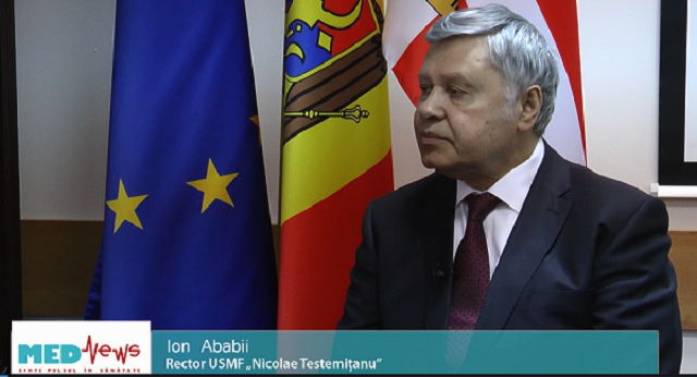 CNI va verifica declarația de avere a rectorului Universității de Stat de Medicină și Farmacie (USMF) „Nicolae Testemițanu”, Ion Ababii. Foto: mednews.md
