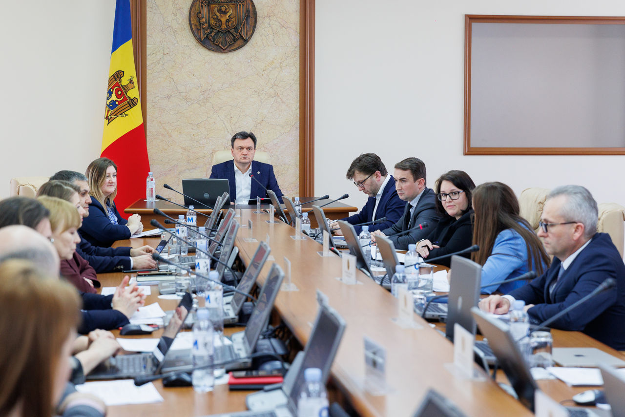 Пройдет заседание кабинета министров РМ.