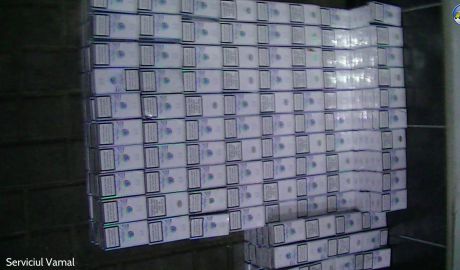 Ţigări de peste şase mii de euro, confiscate la postul vamal Leuşeni. Foto: jurnal.md