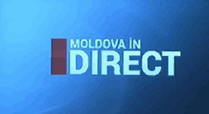 Protestatari violenţi din PMAN au dat buzna în sediul Moldova 1. Foto: trm.md