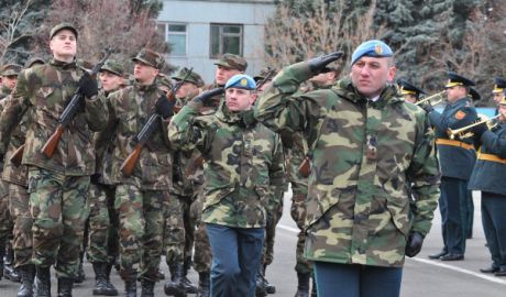 Peste 340 de tineri au depus astăzi jurământul militar. Foto: army.md